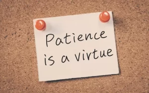 Patience is a Virtue